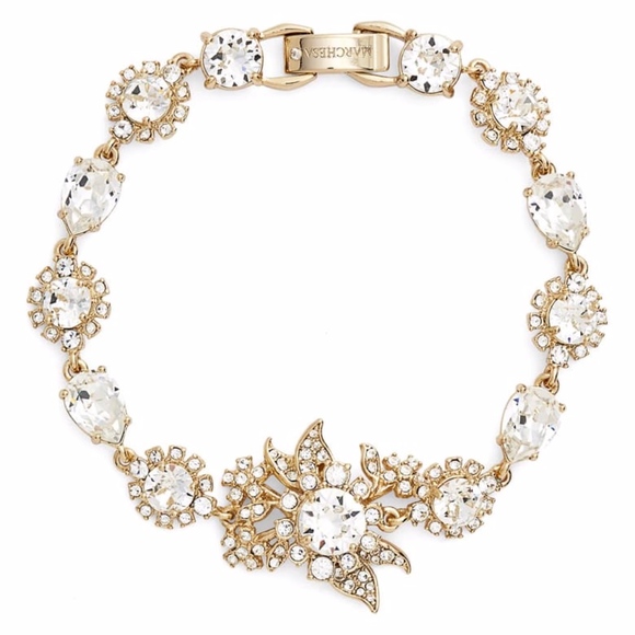 Marchesa Jewelry - Marchesa Bracelet Crystal Link Bracelet
